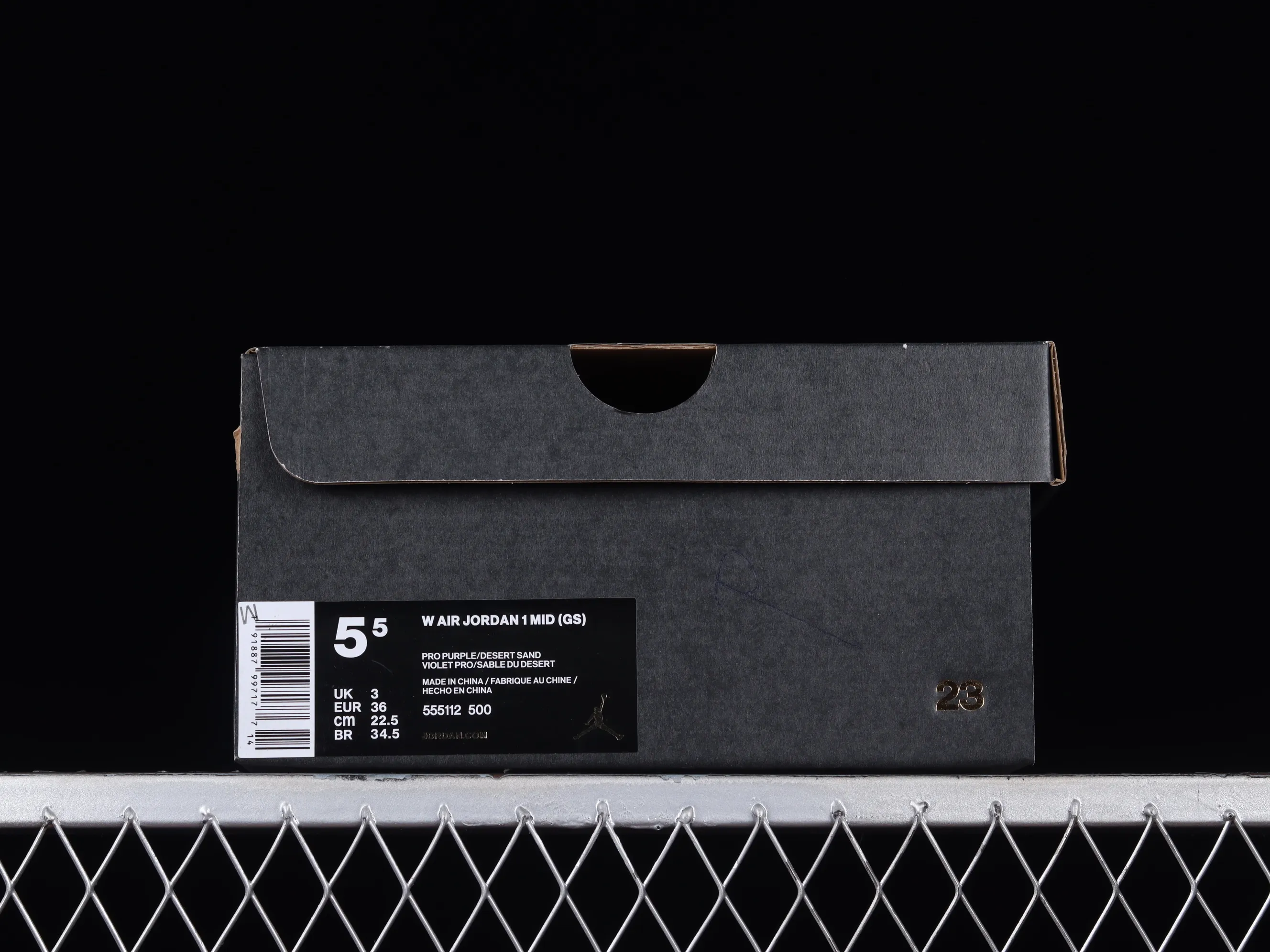 All Categories Air Jordan Jordan Series Basketball Shoes Air Jordan 1 Mid Air Jordan 1 Mid GS "Pro Purple" AJ1 Joe 1 White Purple Pink China Basketball Shoes 555112-500